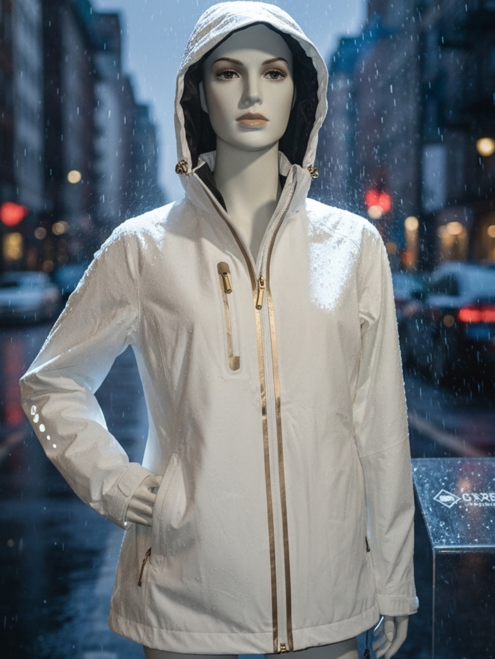 Sunice 'Kate' Women's Golf Rain Jacket Size XL w/ Gore-Tex